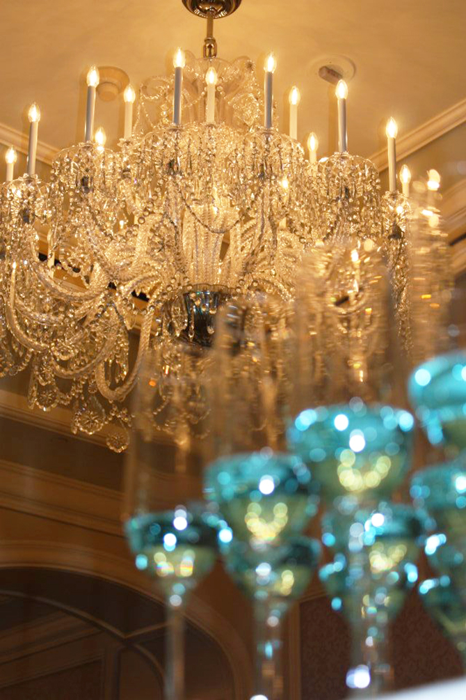 Blanc de Bleu California lgbt wedding blue wine and chandelier