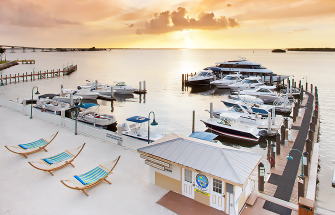 Sanibel Harbour Marriott Resort & Spa boat dock
