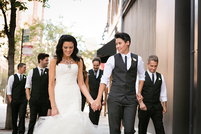 Two brides - DeAnda Photography