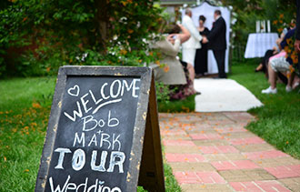 Gay Wedding Chicago Site - outdoor wedding ceremony