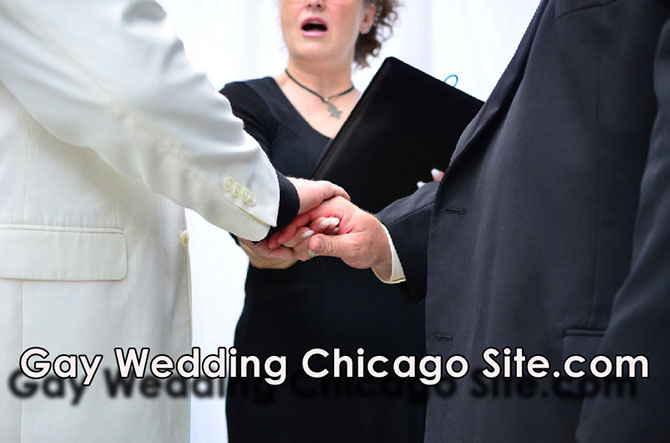Gay Wedding Chicago Site Reverend Pamela