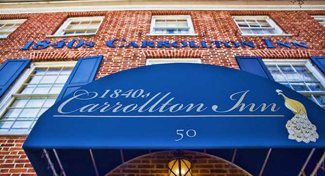 1840's Carrollton Inn LGBTQ Wedding Event Venue in Baltimore Maryland