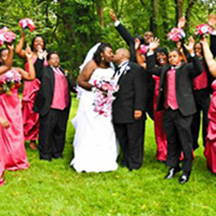 Photographic Pages - Bridal party