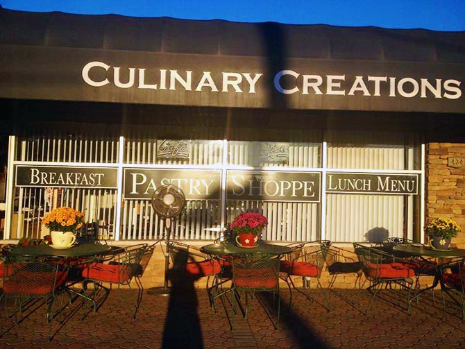 Culinary Creations Pastry Shop Front