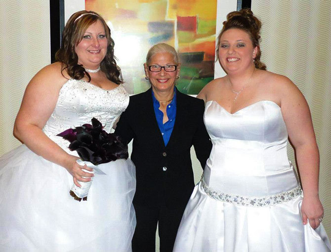 lesbian wedding dresses