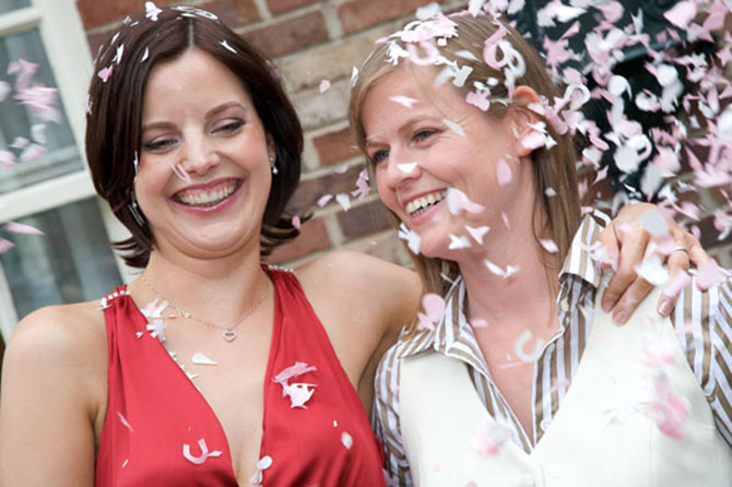 Heartwarming Ceremonies Gwen Downs LGBTQ Wedding Officiant in North Carolina