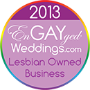 Lesbian Owned Business on the EnGAYged Weddings LGBT Wedding Directory