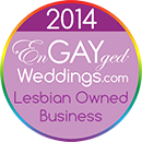 Lesbian Owned Business on the EnGAYged Weddings LGBT Wedding Directory