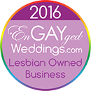 Lesbian Owned Business on the EnGAYged Weddings LGBT Wedding Directory