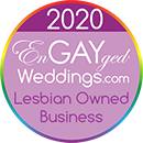 Lesbian Owned Business on the EnGAYged Weddings LGBT Wedding Directory