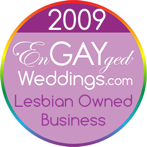Lesbian Owned Business on the EnGAYged Weddings LGBT Wedding Directory