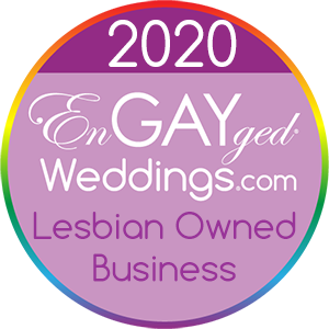 Lesbian Owned Business on the EnGAYged Weddings LGBT Wedding Directory