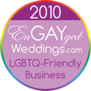 LGBTQ-Friendly Business on the EnGAYged Weddings LGBT Wedding Directory