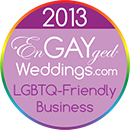 LGBTQ-Friendly Business on the EnGAYged Weddings LGBT Wedding Directory