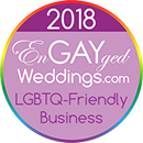 LGBTQ-Friendly Business on the EnGAYged Weddings LGBT Wedding Directory