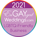 LGBTQ-Friendly Business on the EnGAYged Weddings LGBT Wedding Directory