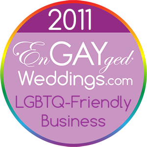 LGBTQ-Friendly Business on the EnGAYged Weddings LGBT Wedding Directory