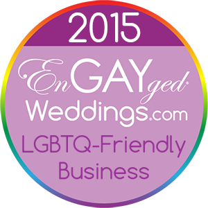 LGBTQ-Friendly Business on the EnGAYged Weddings LGBT Wedding Directory