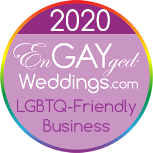 LGBTQ-Friendly Business on the EnGAYged Weddings LGBT Wedding Directory