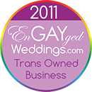 Trans Owned Business on the EnGAYged Weddings LGBT Wedding Directory