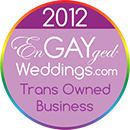 Trans Owned Business on the EnGAYged Weddings LGBT Wedding Directory
