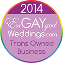 Trans Owned Business on the EnGAYged Weddings LGBT Wedding Directory