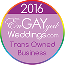 Trans Owned Business on the EnGAYged Weddings LGBT Wedding Directory