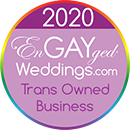 Trans Owned Business on the EnGAYged Weddings LGBT Wedding Directory
