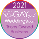 Trans Owned Business on the EnGAYged Weddings LGBT Wedding Directory