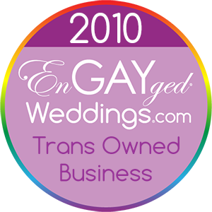 Trans Owned Business on the EnGAYged Weddings LGBT Wedding Directory