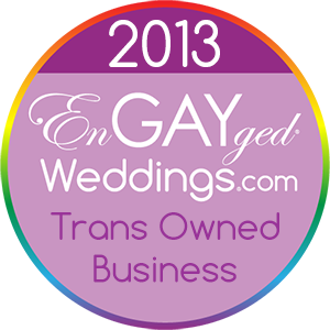 Trans Owned Business on the EnGAYged Weddings LGBT Wedding Directory
