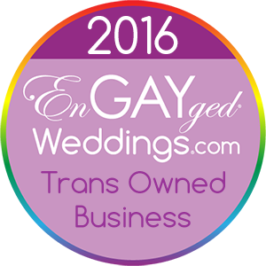 Trans Owned Business on the EnGAYged Weddings LGBT Wedding Directory