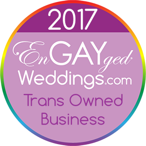 Trans Owned Business on the EnGAYged Weddings LGBT Wedding Directory