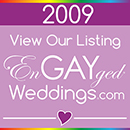 View Our Listing on the EnGAYged Weddings LGBT Wedding Directory