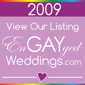 View Our Listing on the EnGAYged Weddings LGBT Wedding Directory