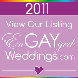 View Our Listing on the EnGAYged Weddings LGBT Wedding Directory
