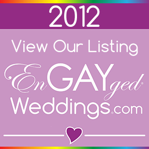 View Our Listing on the EnGAYged Weddings LGBT Wedding Directory