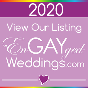 View Our Listing on the EnGAYged Weddings LGBT Wedding Directory