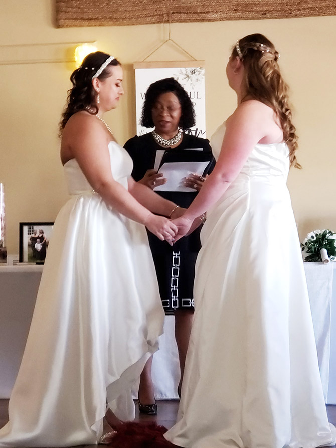 Alabama LGBT Wedding Officiant - Haynes Mobile Notary & Wedding Services