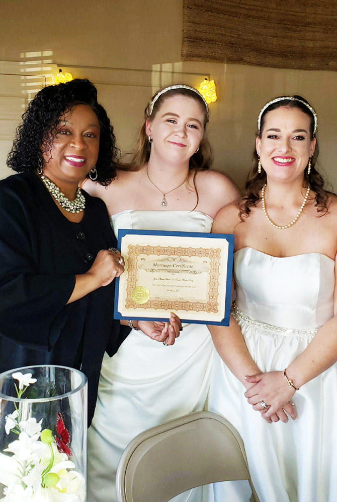 Alabama LGBT Wedding Officiant - Haynes Mobile Notary & Wedding Services