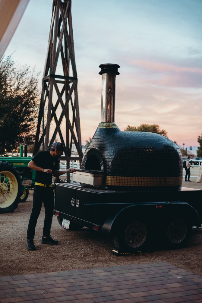Phoenix, Arizona LGBT Wedding Catering Service - Freak Bros Pizza Wood fired pizza