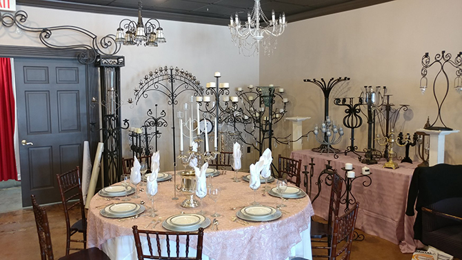 Showroom - Party Time Rentals and Events - Little Rock, AK