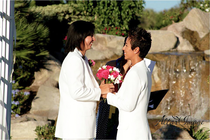 Altar Images photo LGBT Wedding Photographer in Los Angeles California