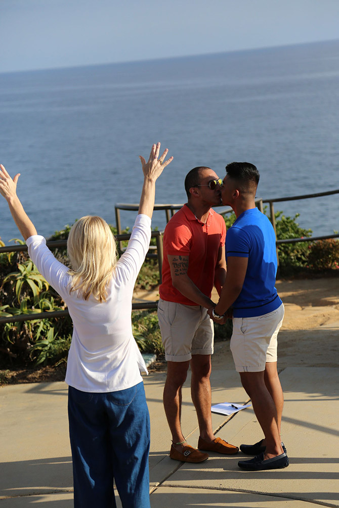 Ceremonies DeVie LGBT Wedding Officiant in San Diego California
