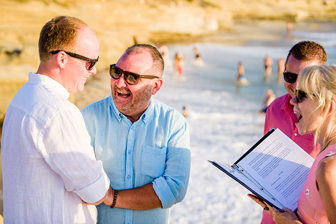 Ceremonies DeVie Gay Wedding Officiant in San Diego California