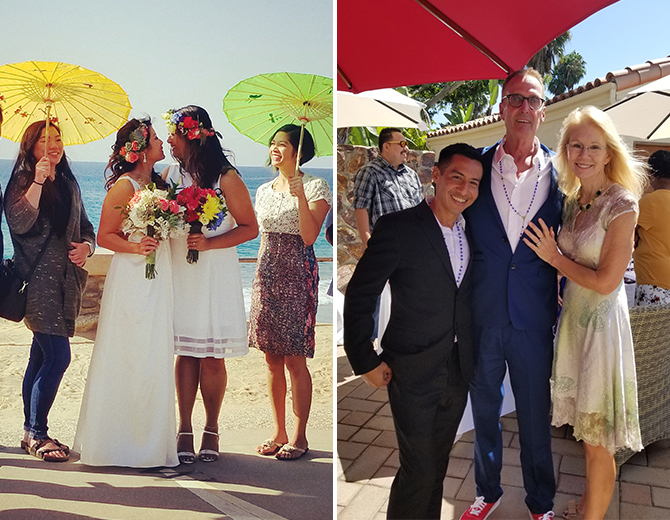 LGBT Weddings - Ceremonies DeVie LGBT Wedding Officiant in San Diego California