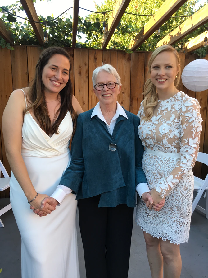 Elizabeth River Storyteller & Wedding Officiant
Marin Coast, California LGBT Wedding Minister