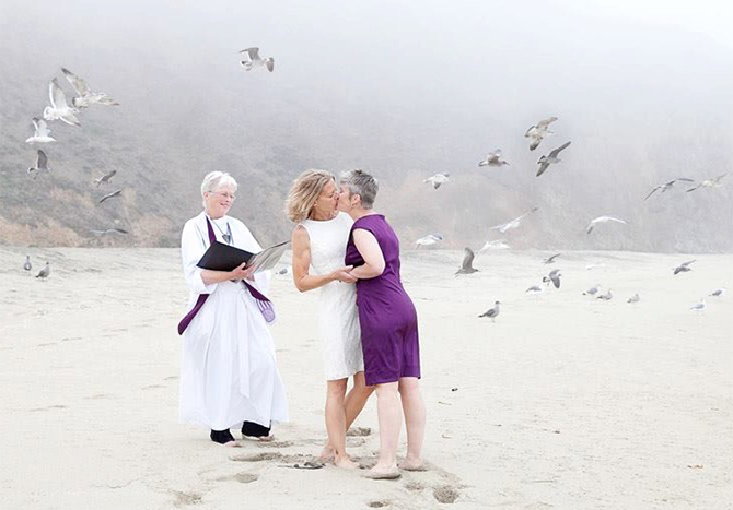 Elizabeth River Storyteller & Wedding Officiant
Marin Coast, California LGBT Wedding Minister