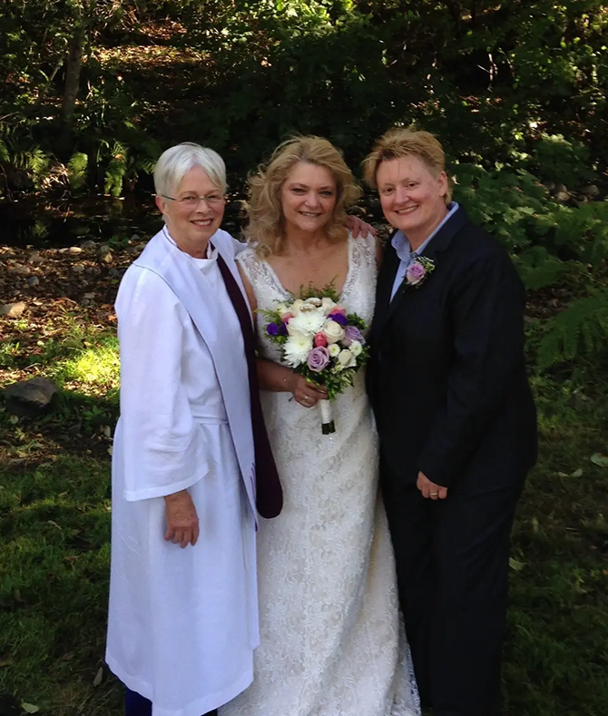 Elizabeth River Storyteller & Wedding Officiant
Marin Coast, California LGBT Wedding Minister