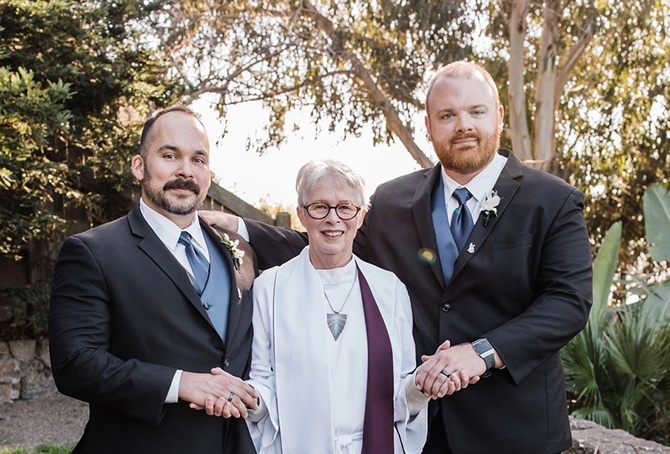 Elizabeth River Storyteller & Wedding Officiant
Marin Coast, California LGBT Wedding Minister